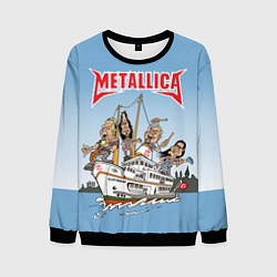 Мужской свитшот Metallica - on the ship