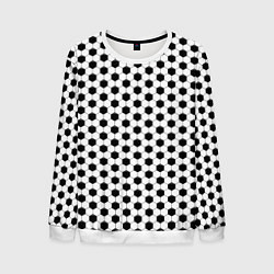 Мужской свитшот Текстура футбольного мяча
