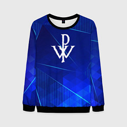 Свитшот мужской Powerwolf blue poly, цвет: 3D-черный