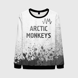 Мужской свитшот Arctic Monkeys - white gradient посередине
