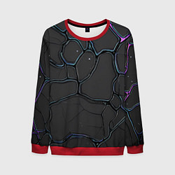 Мужской свитшот Плита хай-тек текстура