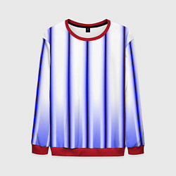 Свитшот мужской Striped suit, цвет: 3D-красный