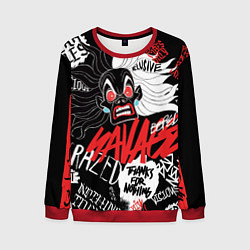 Свитшот мужской Круэлла - big pictures, цвет: 3D-красный