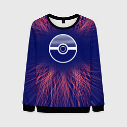 Мужской свитшот Pokemon red energy