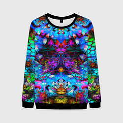 Мужской свитшот Абстракция стекло узор