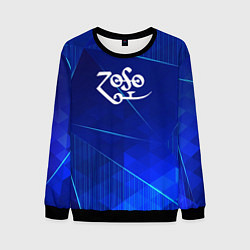 Мужской свитшот Led Zeppelin blue poly