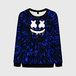 Мужской свитшот Marshmello blue energy