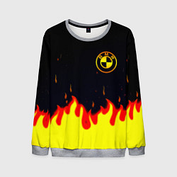 Мужской свитшот BMW огненный