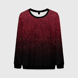Свитшот мужской Амарантовый градиент крошка, цвет: 3D-черный