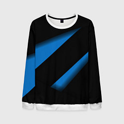 Мужской свитшот Color blue black line