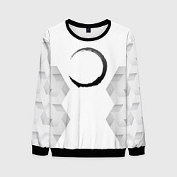 Мужской свитшот Demon Slayer white poly