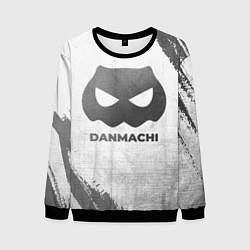 Мужской свитшот DanMachi - white gradient