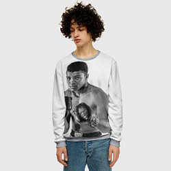 Свитшот мужской Young Muhammad Ali, цвет: 3D-меланж — фото 2
