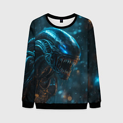 Свитшот мужской Alien space, цвет: 3D-черный