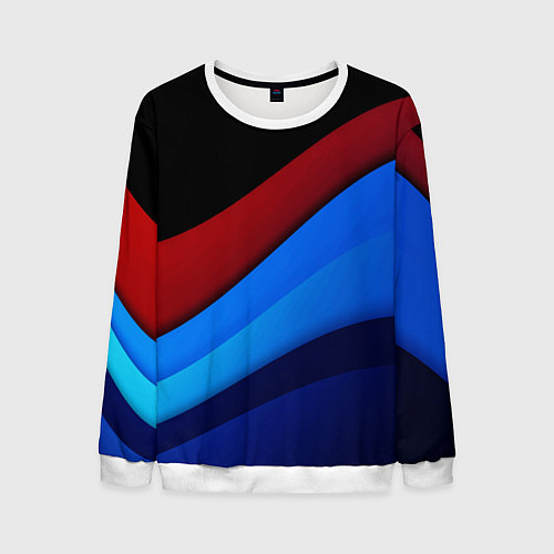 Мужской свитшот Multicoloured / 3D-Белый – фото 1