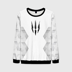 Мужской свитшот The Witcher white poly