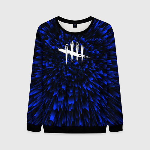 Мужской свитшот Dead by Daylight blue energy / 3D-Черный – фото 1