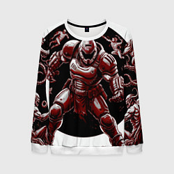 Мужской свитшот Doom red guardian