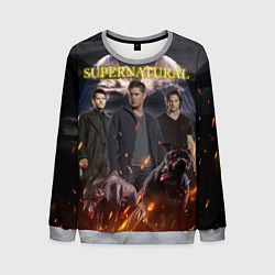 Мужской свитшот Supernatural - true hunters
