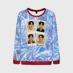 Свитшот мужской Astro четыре фото, цвет: 3D-красный