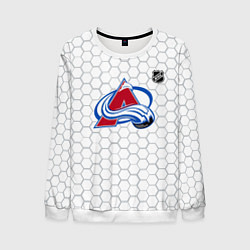 Свитшот мужской Колорадо Эвеланш - белые соты, цвет: 3D-белый