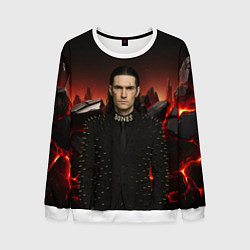 Мужской свитшот Bones в пиджаке с шыпами