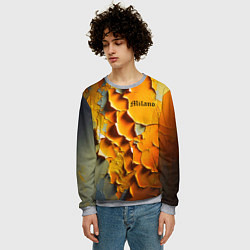 Свитшот мужской Peeling plaster - Milano, цвет: 3D-меланж — фото 2