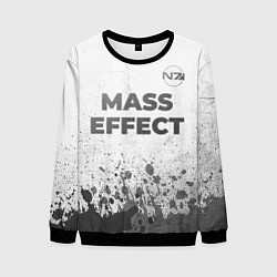 Мужской свитшот Mass Effect - white gradient посередине