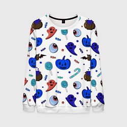 Мужской свитшот Halloween white