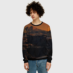 Свитшот мужской Эльбрус, цвет: 3D-черный — фото 2