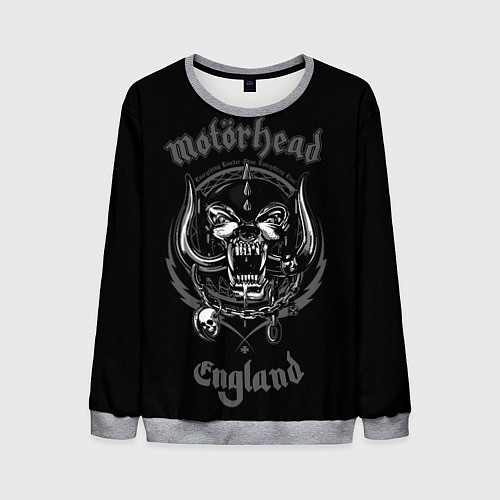 Мужской свитшот Motorhead логотип / 3D-Меланж – фото 1