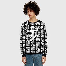 Свитшот мужской Doom logo japan, цвет: 3D-черный — фото 2