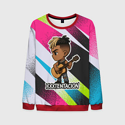Мужской свитшот XXXTentacion в мультяшном стиле