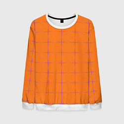 Мужской свитшот Color orange stripe