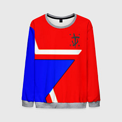 Свитшот мужской Doom star geometry, цвет: 3D-меланж