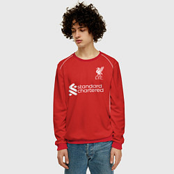 Свитшот мужской Ливепрпуль домашняя форма 2025 2026, цвет: 3D-красный — фото 2