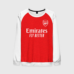 Свитшот мужской Арсенал Лондон домашняя форма 2025 2026, цвет: 3D-белый
