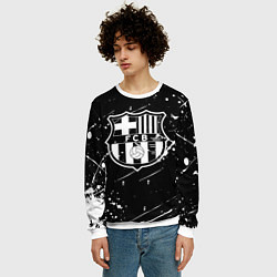 Свитшот мужской Barcelona краски белые, цвет: 3D-белый — фото 2