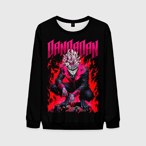 Мужской свитшот Дандадан Окарун / 3D-Черный – фото 1