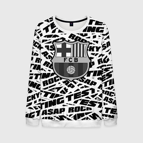 Мужской свитшот AAP Rocky barcelona / 3D-Белый – фото 1