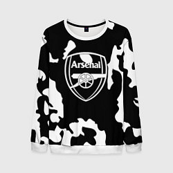 Свитшот мужской Арсенал камуфляжные краски, цвет: 3D-белый