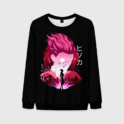 Мужской свитшот Хисока из аниме Хантер х Хантер / 3D-Черный – фото 1