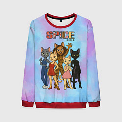 Мужской свитшот Spice girls кошки из 90х