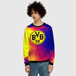 Свитшот мужской Borussia космические краски, цвет: 3D-черный — фото 2