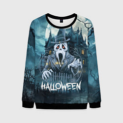 Свитшот мужской Дух у замка, цвет: 3D-черный