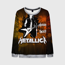 Свитшот мужской Metallica: James Hetfield, цвет: 3D-меланж