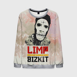 Свитшот мужской Limp Bizkit, цвет: 3D-меланж