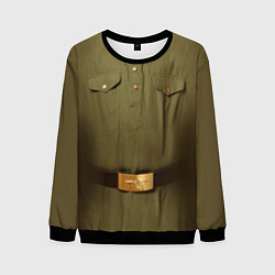 Свитшот мужской Униформа солдата, цвет: 3D-черный