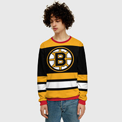 Свитшот мужской Boston Bruins, цвет: 3D-красный — фото 2