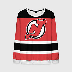 Свитшот мужской New Jersey Devils, цвет: 3D-белый